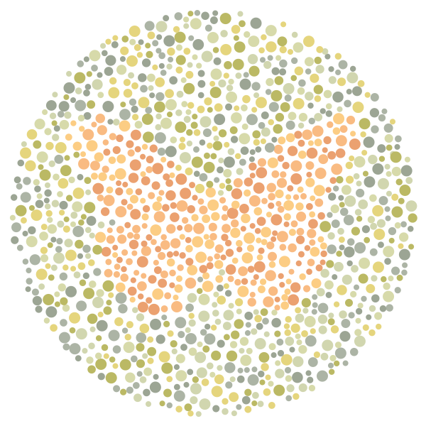 Generating Color Blindness Test Images with Processing